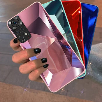 Θήκη Laser Line Glitter Diamond Mriror για Xiaomi Redmi Note 11 10 9 Pro 11S 10S 9S 9AT 9C Poco X3 NFC M3 Soft Silicone Cover