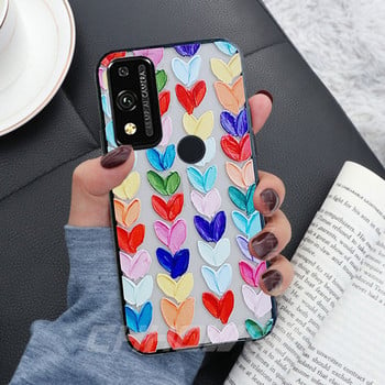 Θήκη κινουμένων σχεδίων Fashion Girl για Huawei P40 P30 Lite Pro PSmart Y5P Y6P Y7P Y7A Y8S Y9A Honor 9X 9A 9C 10i 20 Lite 30 30S TPU κάλυμμα