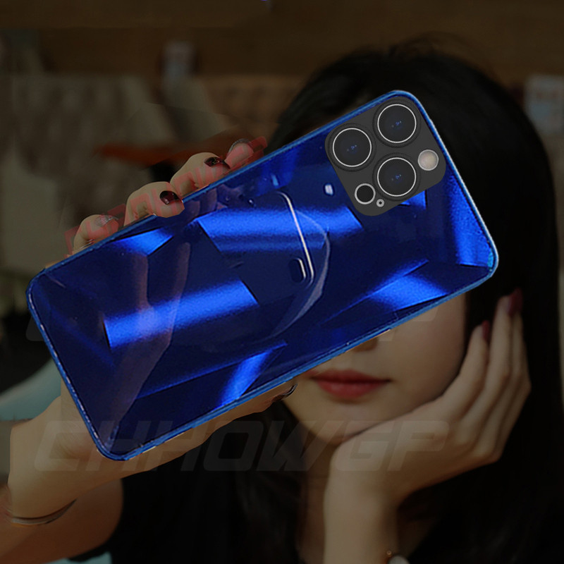 Θήκη τηλεφώνου 3D Glitter Bling Diamond Mirror για iPhone 14 13 12 11 Pro Max X XR XS Max 7 8 Plus Μαλακό πίσω κάλυμμα TPU