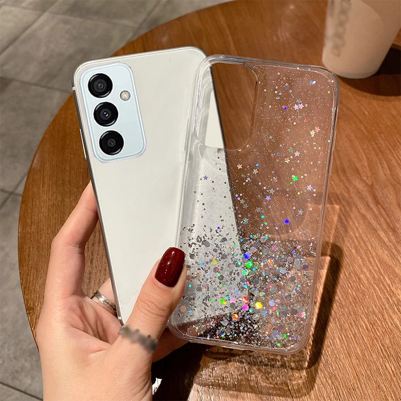 Luksuslik Gradient Glitter Clear telefoniümbris iPhone 14 13 12 11 Pro Max X XR XS Max 8 7 6S 6 Plus pehmest silikoonist tagakaane korpus