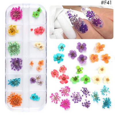 Mix körömdíszítések varázslatok ékszermatricák 3D körömdíszítő matricák minták UV gél lakk nyári manikűr kiegészítők TRF01-10