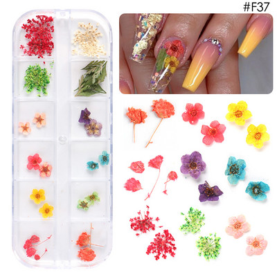 Mix körömdíszítések varázslatok ékszermatricák 3D körömdíszítő matricák minták UV gél lakk nyári manikűr kiegészítők TRF01-10