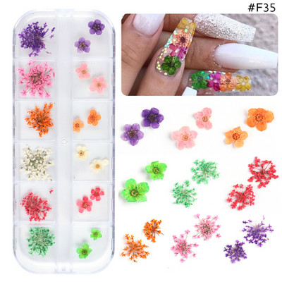 Mix körömdíszítések varázslatok ékszermatricák 3D körömdíszítő matricák minták UV gél lakk nyári manikűr kiegészítők TRF01-10