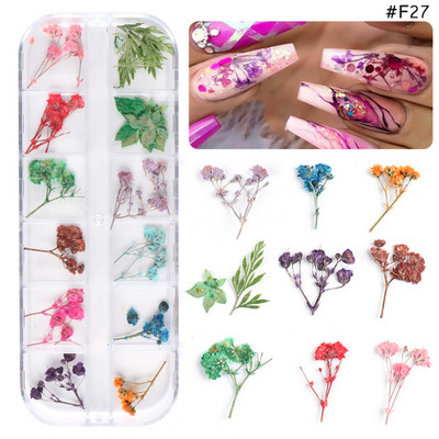 Mix körömdíszítések varázslatok ékszermatricák 3D körömdíszítő matricák minták UV gél lakk nyári manikűr kiegészítők TRF01-10