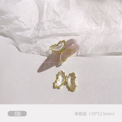 12 Zodiac Word Charm medál Csillagkép köröm varázslat 3D ötvözet lapos hátú epoxigyanta kellék kitöltő barkács ékszerkészítési kiegészítő