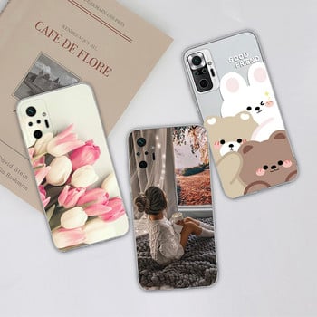 Για θήκη τηλεφώνου Xiaomi Redmi Note 10S Κάλυμμα 10 s Silicone Soft Fashion για Coque Redmi Note 10 Pro / Note10 5G TPU Note10s Funda