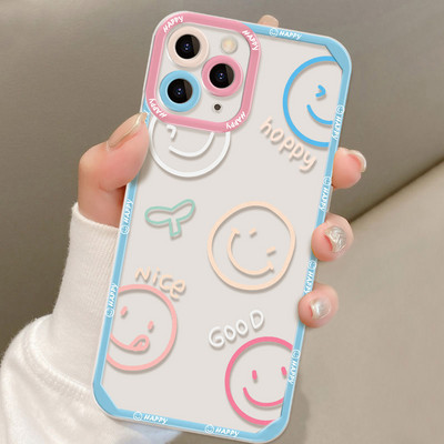 Samsung S22 Ultra Case jaoks Cute Wave Poin telefoniümbris Samsung S21 S20 FE A73 A52S 5G A53 A12 A52 A51 A50 A32 A21S A23 kaas