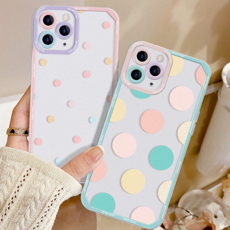 Samsung S22 Ultra Case jaoks Cute Wave Poin telefoniümbris Samsung S21 S20 FE A73 A52S 5G A53 A12 A52 A51 A50 A32 A21S A23 kaas