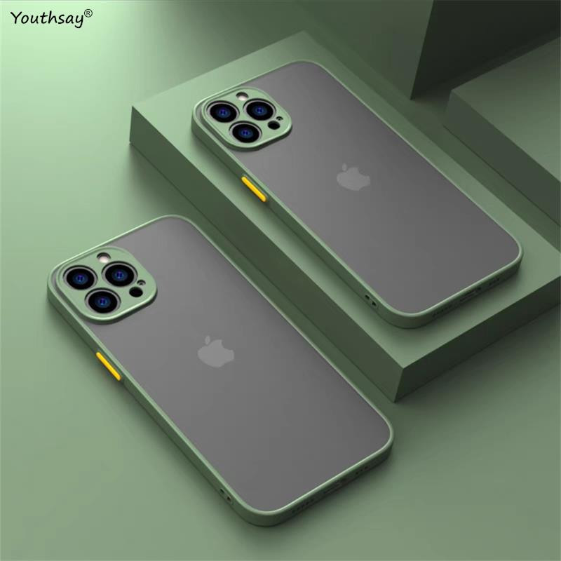 Калъф за iPhone 14 Pro Max за iPhone 14 Pro Max Cover Funda Shell Matte Translucent Hard PC Case за iPhone 14 13 12 Pro Max