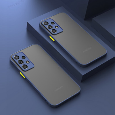 ARMOR Soft TPU+Kõva arvuti matt telefoniümbrise kate Samsung Galaxy A04 A14 A12 A22s A52s 5G A32 A52 A72 4G A13 A23 A33 A53 A73 S22 jaoks