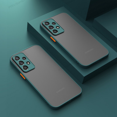 ARMOR Soft TPU+Kõva arvuti matt telefoniümbrise kate Samsung Galaxy A04 A14 A12 A22s A52s 5G A32 A52 A72 4G A13 A23 A33 A53 A73 S22 jaoks