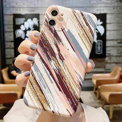 Mustriga ümbris Xiaomi Mi 12 9 11 Lite 5G NE 12X 12T 11T 10T 9T Poco X3 F3 F4 X4 GT M3 M4 Pro M5s maalimise silikoonkorpuse kate