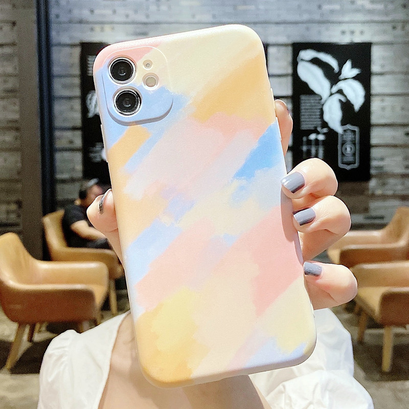 Mustriga ümbris Xiaomi Mi 12 9 11 Lite 5G NE 12X 12T 11T 10T 9T Poco X3 F3 F4 X4 GT M3 M4 Pro M5s maalimise silikoonkorpuse kate