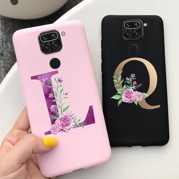 Για Xiaomi Redmi Note 9 Θήκη Note9s Soft TPU Cute Letter Θήκη τηλεφώνου Για Xiaomi Redmi Note 9 Pro Case Note 9S Note9 S Πίσω κάλυμμα