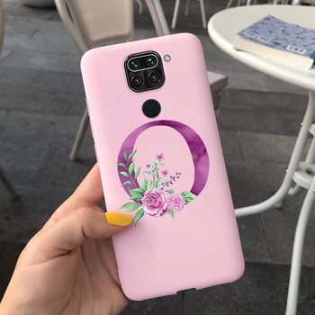 Για Xiaomi Redmi Note 9 Θήκη Note9s Soft TPU Cute Letter Θήκη τηλεφώνου Για Xiaomi Redmi Note 9 Pro Case Note 9S Note9 S Πίσω κάλυμμα