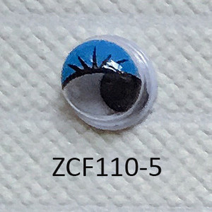 50db/táska Blue Eyes 3D Resin Nail Charms DIY Nail Art Dekorációs Gyöngyök ékszerekhez Köröm Strasszkő Manikűr Kiegészítők 6-8mm