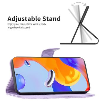 Портфейл Флип кожен калъф за Xiaomi Redmi Note 12 11S 11 Pro 10 Pro 9 Pro A1 12C 10C 9A 9C 9T Poco M5s X3 Pro 11T 12 Lite 12T