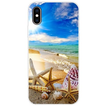 Калъф за iphone x xs max xr Калъф Painted Soft Silicon TPU Back cover За iphone x xs max xr Coque Capa Funda Skin удароустойчив