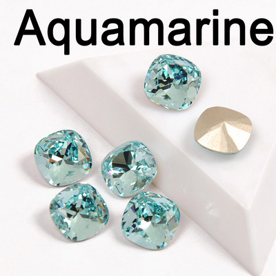 21 buc. Dimensiune mică, 8 mm, formă tăiată pernă, unghii de cea mai bună calitate, strasuri fanteziste pe strasuri, pietre cu sclipici de frumusețe pentru bijuterie pentru arta unghiilor