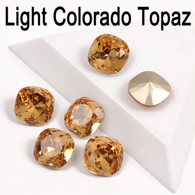 21 buc. Dimensiune mică, 8 mm, formă tăiată pernă, unghii de cea mai bună calitate, strasuri fanteziste pe strasuri, pietre cu sclipici de frumusețe pentru bijuterie pentru arta unghiilor