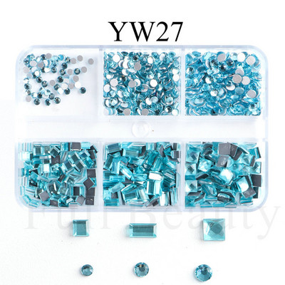 6 rácsos luxus fém Halloween körömbűvek strasszokkal Kéz csontváz Pókkoponya körömdíszítés Kiegészítők CHYW-12