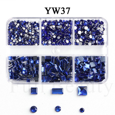 6 rácsos luxus fém Halloween körömbűvek strasszokkal Kéz csontváz Pókkoponya körömdíszítés Kiegészítők CHYW-12