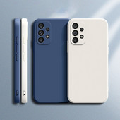 Osnovna telefonska maska za Samsung Galaxy A04S A22 A32 A42 A52 A52S A72 A13 A23 A33 A53 A73 5G Mekana tanka klasična maska od tekućeg silikona