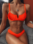 Sexy Underwired V formas krūštura kauss bikini peldkostīms sieviešu peldkostīmi sieviešu divdaļīgs bikini komplekts peldkostīms peldkostīms V1549