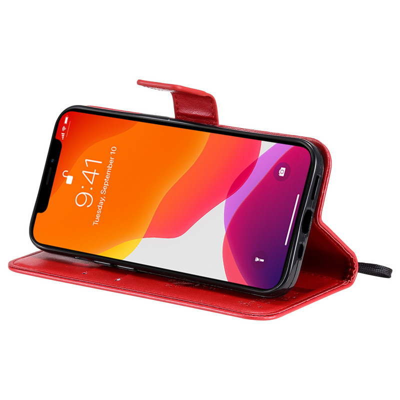 Ādas telefona maciņš priekš LG G8 G8S G8X V60 ThinQ 5G K50 K51 K61 G9 Velvet 2 Pro k92 K42 K52 Stylo 6 7 Wallet Card Slots Cover D06F