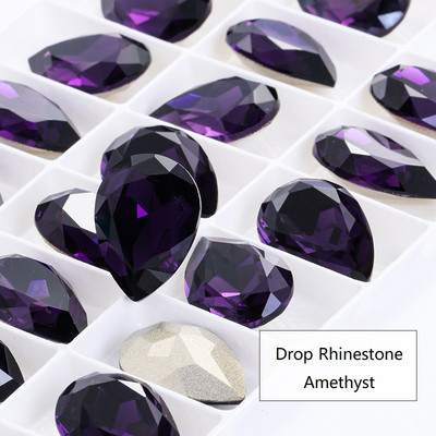 10 db 7x10 mm-es vízcsepp formájú Pixie kristály körömbűvek luxus manikűr arany strasszok körömművészethez drágakövek koreai köröm alkatrészek