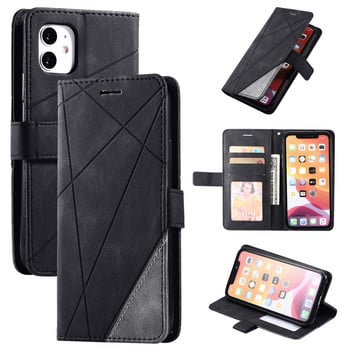 Калъф за телефон Flip за Motorola Moto G60 G100 G40 Fusion Edge S G30 E7 Plus G9 Play Plus Power Card Slots Wallet Protect Cover D21G