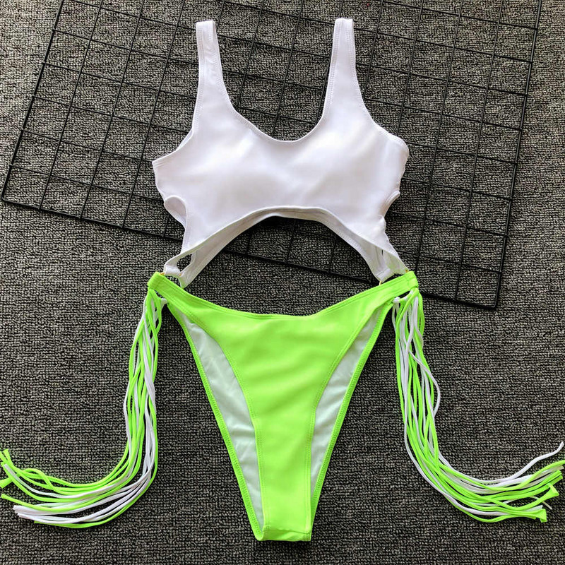 Magas derekú bikini szett 2020 fürdőruha Leopard fürdőruha Bojt fürdőruha divat szexi fehérnemű Melltartó Biquini Brasileiro