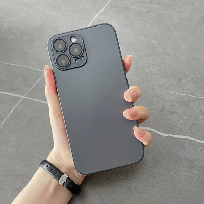Καλύμματα θήκης κινητού τηλεφώνου Luxury Sapphire Frosted Glass για Apple Iphone11ProMax 12Mini 12PMax 13ProMax