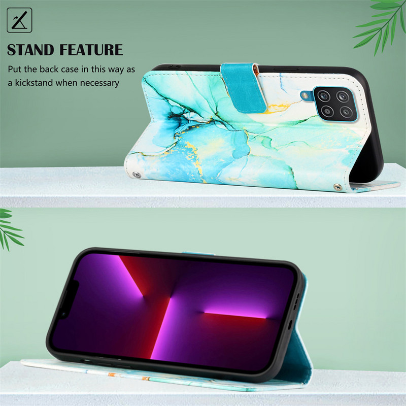 Pöörake marmorist telefoniümbris Funda Nokia G21 G11 C30 C20 XR 20 1.4 G10 G20 6.3 X10 X20 C01 Plus G300 kaardi rahakott nahast Capa D03G jaoks