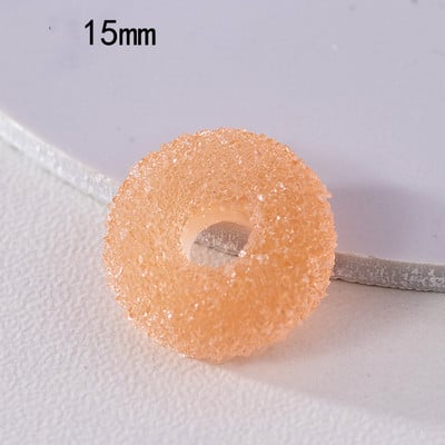 50kom/20kom/30kom Nail Art Charms Rhinestones Gumeni medo/bomboni Kawaii 3D Mix Crtani Nail Art Kawaii Donuts Ukrasi za nokte