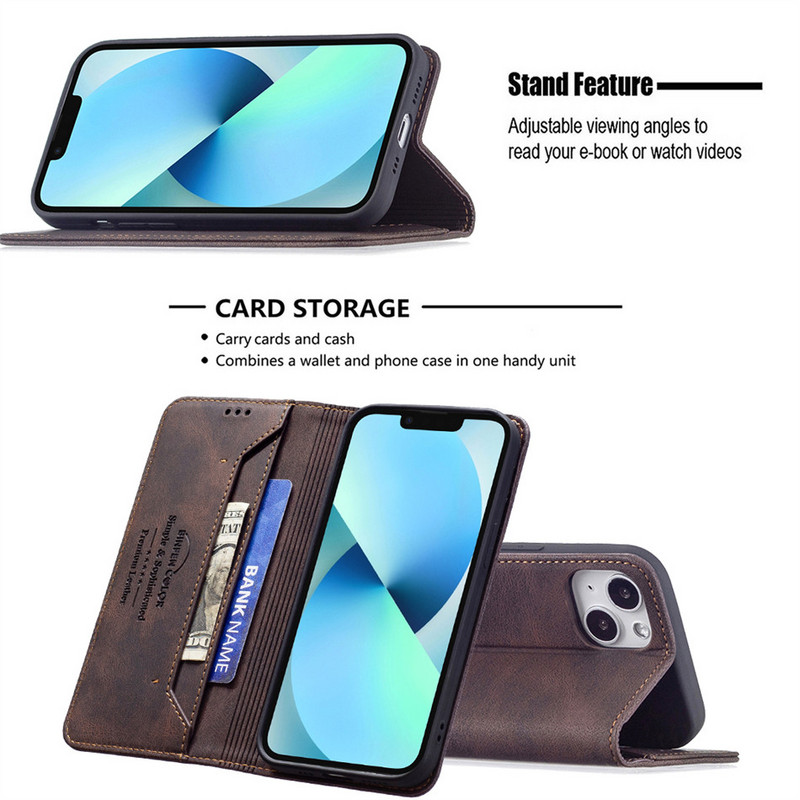 Telefonska torbica za RFID zaštitu kartice za Google Pixel 6 Pro 6Pro novčanik Coque D07H