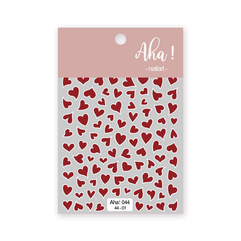 Ljepljive naljepnice za slike Sexy Game Girls Naljepnice za nokte DIY Aha Multi Heart Shape Blossoming Smoke Simple Ultra Thin Štapić za nokte