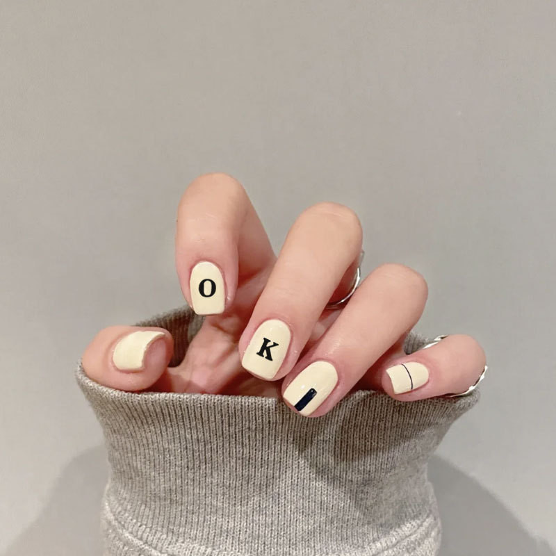 5 komada (kombo) Prilagodite naljepnice sa slovima za dekoracije noktiju Freaky Eyes Dizajnerske naljepnice Turska Evil Blue Eye Samoljepljive naljepnice 3D