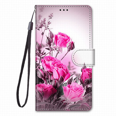 Leu Wolf Floral Fete Genți Telefon Carcasă Pentru Huse Nokia G10 G20 Huse pentru cărți D08F