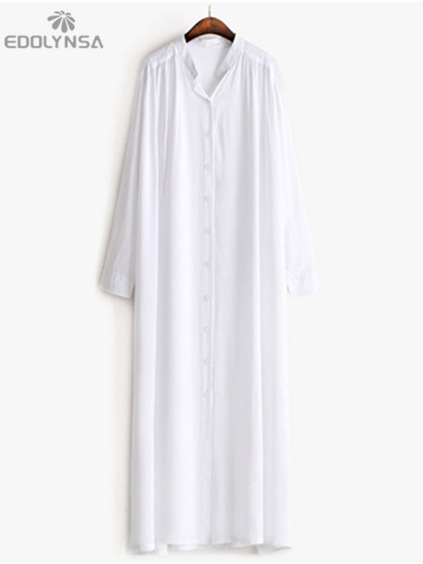 Prevelika ženska ljetna odjeća za plažu Duga kaftan haljina za plažu Bijela tunika Kupaći kostim Prekrivači Bikini Prekrivači #Q737