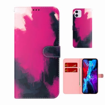 Flip Fundas For Etui LG G9 Velvet K71 K61 K52 K51S K50 K42 K41S K40S Q52 Q60 Stylo 7 6 5 Clouds Patterned Book Case Wallet D26F