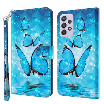 Калъф за телефон със слот за карта за Sony Xperia 1 5 10 ii iii 1ii 5ii 10iii 1iii 5iii Cute Cat Tiger Tree Wallet Stand Flip Coque D24G