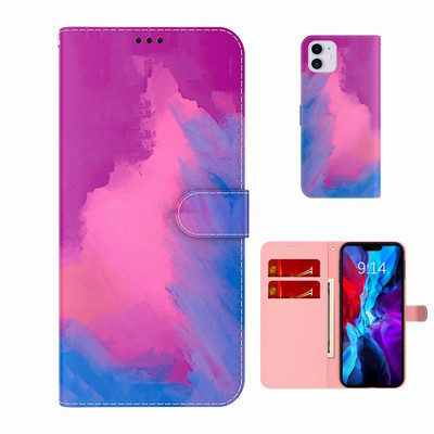 Šarena gradijentna maska novčanik za Nokiu 2.4 3.4 5.4 Za Nokiu 7.2 6.2 4.2 3.2 2.2 Magnetna torbica za telefon Muška ženska futrola Coque D26F