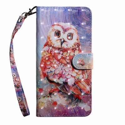 Δερμάτινη θήκη τηλεφώνου Cute Flower Cat Dog για Sony Xperia XA1 XA2 XA3 Z6 E6 XZ3 L1 L3 L4 Κάλυμμα θήκης κάρτας πορτοφολιού D29G