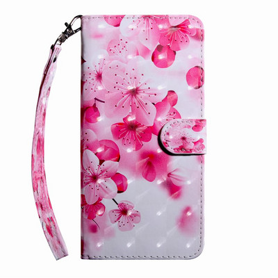 Δερμάτινη θήκη τηλεφώνου Cute Flower Cat Dog για Sony Xperia XA1 XA2 XA3 Z6 E6 XZ3 L1 L3 L4 Κάλυμμα θήκης κάρτας πορτοφολιού D29G