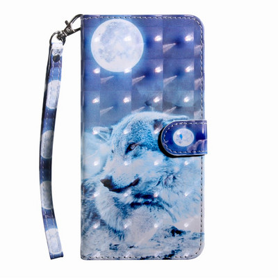 Δερμάτινη θήκη τηλεφώνου Cute Flower Cat Dog για Sony Xperia XA1 XA2 XA3 Z6 E6 XZ3 L1 L3 L4 Κάλυμμα θήκης κάρτας πορτοφολιού D29G