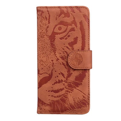 Θήκη Tiger Holster για Motorola Moto G9 Play E7 Plus G G20 G30 G50 G60 G10 Power Edge 20 Pro E20 E30 E40 Κάλυμμα βάσης πορτοφολιού D26G