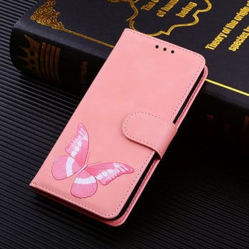 Μονόχρωμο πίσω κάλυμμα Lady Flip Case for Google Pixel 6 Pro 6Pro 5 XL 5A 4A 5G Card Slot Protect Coque Soft Holder Wallet D26G