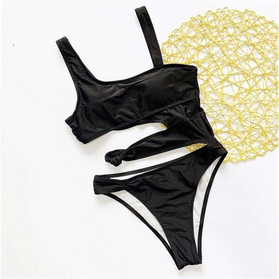 8 boja, novi seksi nepravilni tie dye ženski kupaći kostimi Jednodijelni kupaći kostim Ženski kupaći kostim s visokim izrezom Swim Lady V1683