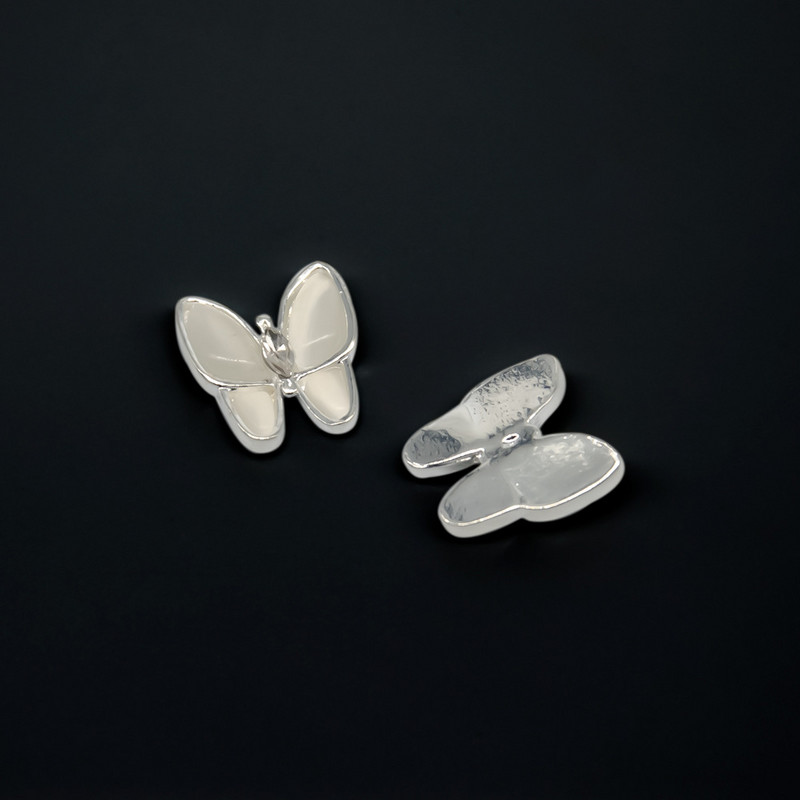 50 lotova Japanski leptir, kristali, legura, šarm za nokte, vještački dijamant, staklo, manikura, leptir, metalni dragulj za ukrašavanje noktiju 3